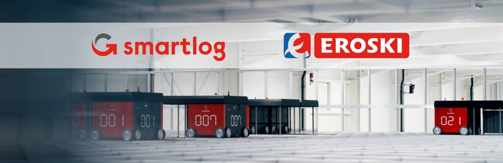 Eroski y Smartlog primer AutoStore de Grocery en España