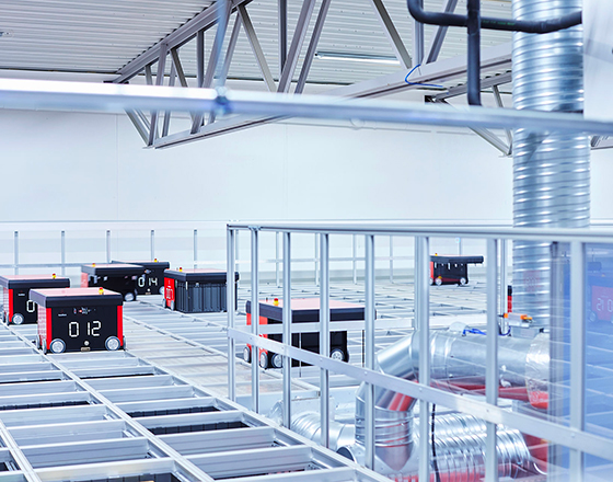 Sistema AutoStore refrigerado - Smartlog Group